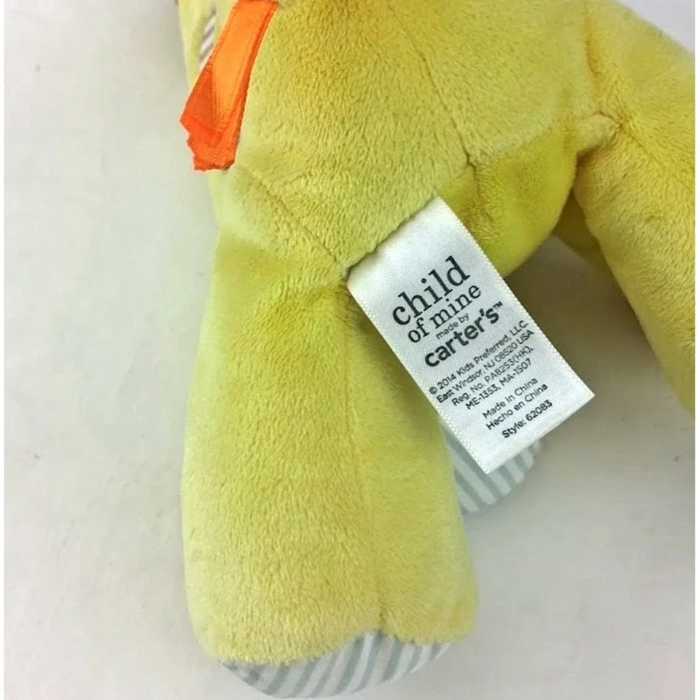 Carter's Child of Mine Musical Giraffe Wind Up Lullaby Baby Toy Circles Plush
